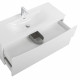 Тумба с раковиной подвесная BelBagno MARINO-CER-N-1200-2C-SO-BO-P Bianco Opaco, раковина белая BB-8099-120