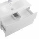 Тумба с раковиной подвесная BelBagno MARINO-CER-N-800-2C-SO-BL-P Bianco Lucido, раковина белая BB-8099-80