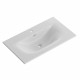 Тумба с раковиной подвесная BelBagno MARINO-CER-N-800-2C-SO-BL-P Bianco Lucido, раковина белая BB-8099-80