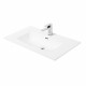 Тумба с раковиной подвесная BelBagno KRAFT-1000-2C-SO-AO Голубой матовый, раковина белая BB1000ETL