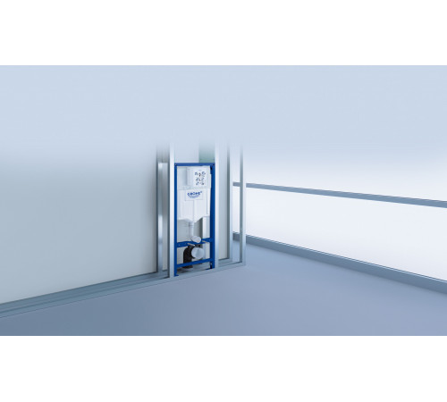 Инсталляция Grohe Rapid SL 38775001 в комплекте с крепежом и кнопкой