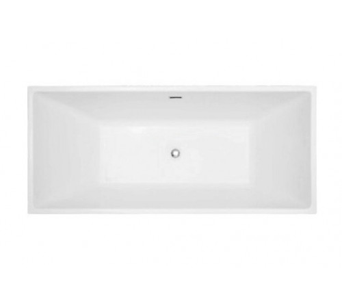 Ванна акриловая Abber AB9224-1.5 150 х 80 x 60 см без гидромассажа, отдельностоящая, белая