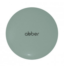 Накладка на слив для раковины Abber керамика, светло-зеленая матовая, AC0014MCG