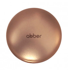 Накладка на слив для раковины Abber керамика, розовое золото матовое, AC0014MRG