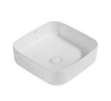 Раковина Abber Rechteck AC2211 38 х 38 см, накладная, белая