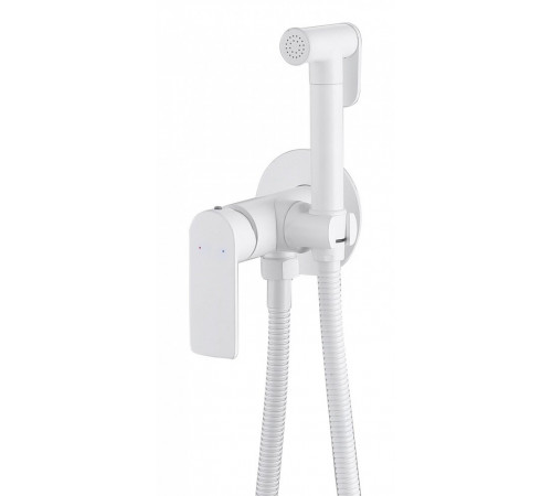 Гигиенический душ Abber Weiss Insel, AF8025W, со смесителем, белый