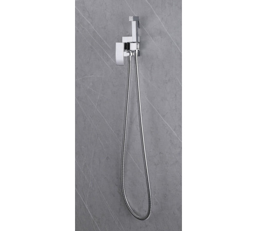 Гигиенический душ Abber Wasserfall, AF8625, со смесителем, хром