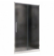 Душевая дверь Abber Schwarzer Diamant, 160 х 195 см, стекло матовое, профиль хром, AG30160MH
