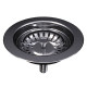 Кухонная мойка Abber Quarz AQ2903W, 65 см, кварцевый композит, крыло справа, белый матовый