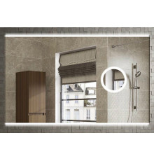 Зеркало Armadi Art Vallessi 542/2 80 см с подсветкой, увеличение, хром, IP24