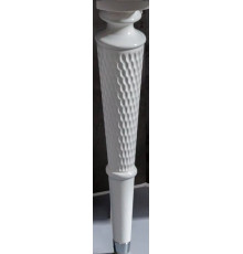 Ножки для мебели Armadi Art Denti 847-W-25 25.5 см, белый