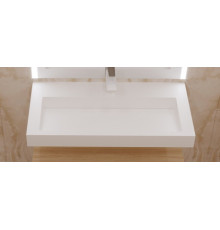 Раковина Armadi Art Flat 859-080 80 см, моноблок, белый