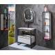 Пенал Armadi Art Loft 895-W 30 см подвесной, низкий, белый