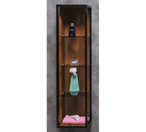 Пенал Armadi Art Loft 896-D 30 см подвесной, высокий, dark wood
