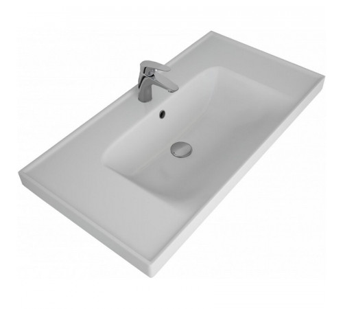 Раковина Art&Max Techno Грэйс 641617, 90 см, керамика, цвет белый