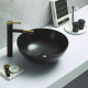 Раковина Art&Max, AM-104-MB, 42 см, фаянс, цвет черный матовый