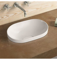 Раковина Art&Max, AM-5006-B, 59 см, фаянс, цвет белый