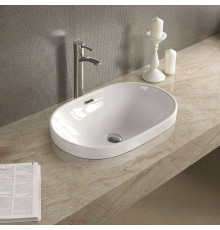 Раковина Art&Max, AM-5006-C, 61 см, фаянс, цвет белый
