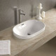 Раковина Art&Max, AM-5006-C, 61 см, фаянс, цвет белый
