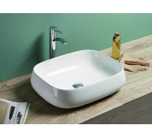 Раковина Art&Max, AM-78102, 56 см, фаянс, цвет белый