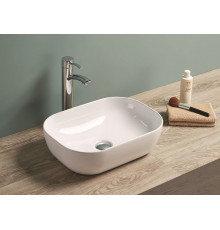 Раковина Art&Max, AM-78105, 46 см, фаянс, цвет белый