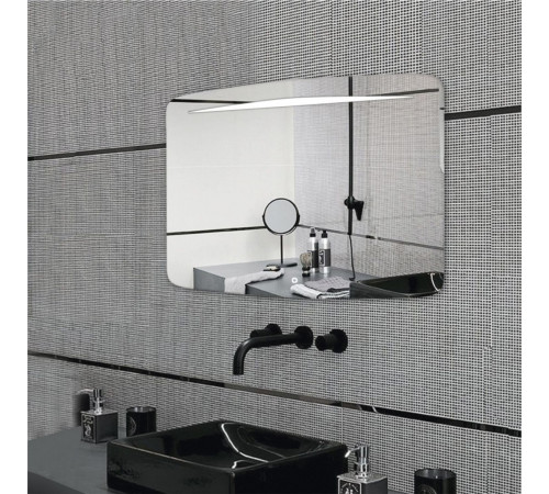 Зеркало Art&Max Gina AM-Gin-900-700-DS-F-H 90 x 70 см с подсветкой, диммер, антизапотевание