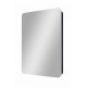 Шкаф Art&Max Lecce L/R, AM-Lec-560-850-1D-L-DS-F-Nero/AM-Lec-560-850-1D-R-DS-F-Nero, 56 см, с зеркальной створкой, LED подсветка, цвет черный матовый