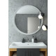 Зеркало Art&Max Napoli AM-Nap-1000-DS-F-White, 100 см, цвет белый матовый