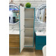 Пенал Art&Max Platino AM-Platino-1500-2A-SO-TM, 40 см, подвесной, цвет бирюзовый матовый