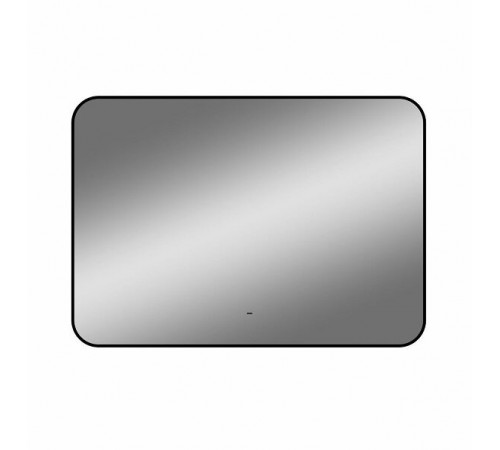 Зеркало Art&Max Siena, AM-Sie-1000-700-DS-F, 100 см, с LED-подсветкой, инфракрасный сенсор, датчик движения, диммер, цвет черный