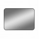 Зеркало Art&Max Siena, AM-Sie-1000-700-DS-F, 100 см, с LED-подсветкой, инфракрасный сенсор, датчик движения, диммер, цвет черный