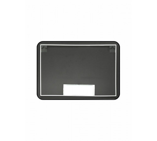 Зеркало Art&Max Siena, AM-Sie-1000-700-DS-F, 100 см, с LED-подсветкой, инфракрасный сенсор, датчик движения, диммер, цвет черный