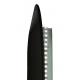Зеркало Art&Max Siena, AM-Sie-1000-700-DS-F, 100 см, с LED-подсветкой, инфракрасный сенсор, датчик движения, диммер, цвет черный
