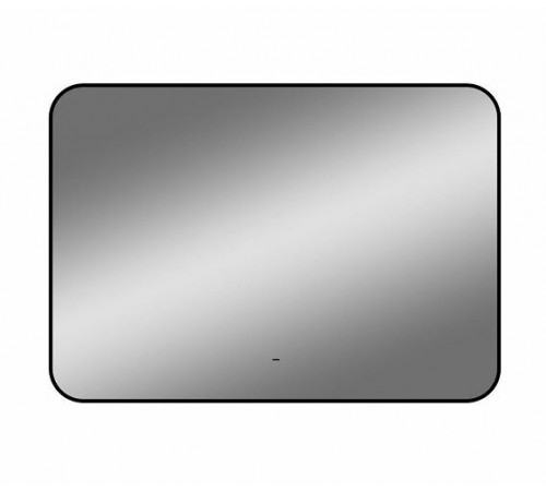 Зеркало Art&Max Siena, AM-Sie-1200-700-DS-F, 120 см, с LED-подсветкой, инфракрасный сенсор, датчик движения, диммер, цвет черный