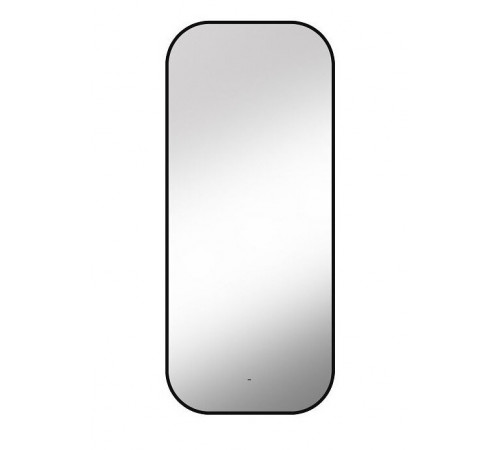 Зеркало Art&Max Siena, AM-Sie-600-1200-DS-F, 60 см, с LED-подсветкой, инфракрасный сенсор, датчик движения, диммер, цвет черный