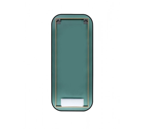Зеркало Art&Max Siena, AM-Sie-600-1200-DS-F, 60 см, с LED-подсветкой, инфракрасный сенсор, датчик движения, диммер, цвет черный