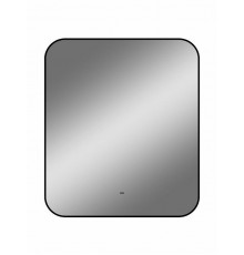Зеркало Art&Max Siena, AM-Sie-600-700-DS-F, 60 см, с LED-подсветкой, инфракрасный сенсор, датчик движения, диммер,  цвет черный