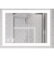 Зеркало Art&Max Soli AM-Sol-915-685-DS-F-H 91.5 x 68.5 см с подсветкой, диммер, антизапотевание