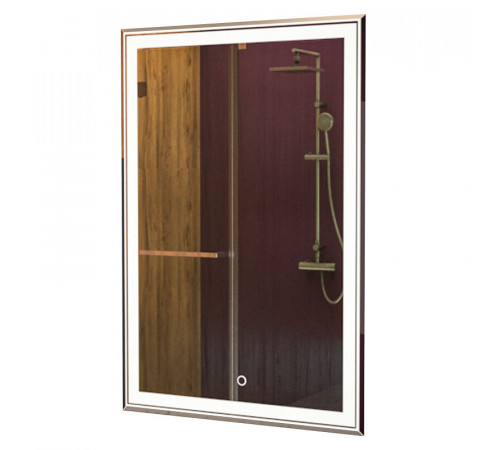 Зеркало Art&Max Zoe AM-Zoe-700-800-DS-F, 70 х 80 см, с подсветкой
