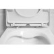 Подвесной безободковый унитаз Art&Max Liberty AM015CHR, белый