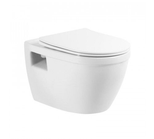 Инсталляция Grohe с безободковым унитазом BelBagno Loto BB070CHR, сиденье микролифт, комплект Santehnica.ru