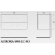 Тумба под раковину BelBagno AURORA-900-2C-SO-BL 90 см, подвесная