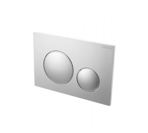 Клавиша смыва BelBagno BB-17C-IN, механическая, цвет сатин, с ободком