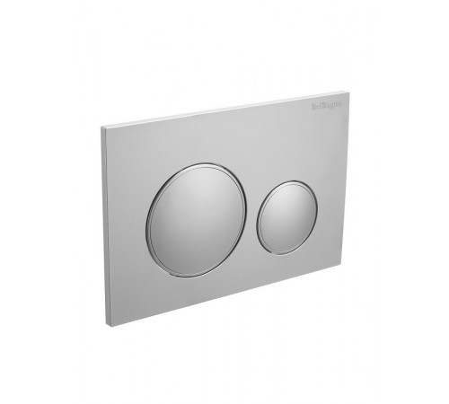 Клавиша смыва BelBagno BB-17C-IN, механическая, цвет сатин, с ободком