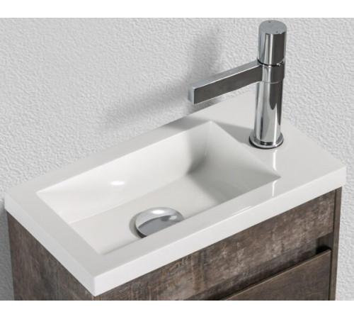 Раковина BelBagno, 40 см, искусственный мрамор, BB-400-PM-LVB