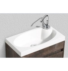 Раковина BelBagno, 46 см, искусственный мрамор, BB-460-PM-LVB