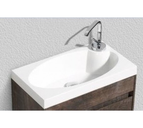 Раковина BelBagno, 46 см, искусственный мрамор, BB-460-PM-LVB