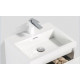 Раковина BelBagno BB-500-PM-LVB 50 см искусственный мрамор, белая