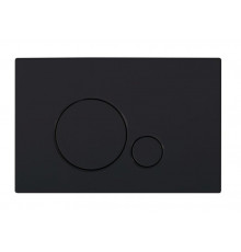 Кнопка смыва BelBagno Sfera BB017-SR-NERO.M, черный матовый Tocco Morbido