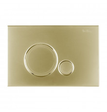 Клавиша смыва BelBagno Sfera BB018-SR-ORO, механическая, золото